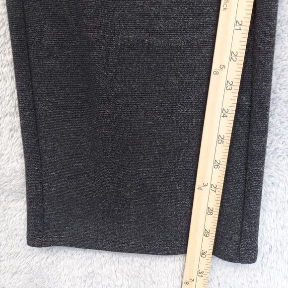 J Jill Pants Women's Small Wide Leg Elastic Waist Stretch Heathered Dark Gray - Picture 10 of 16